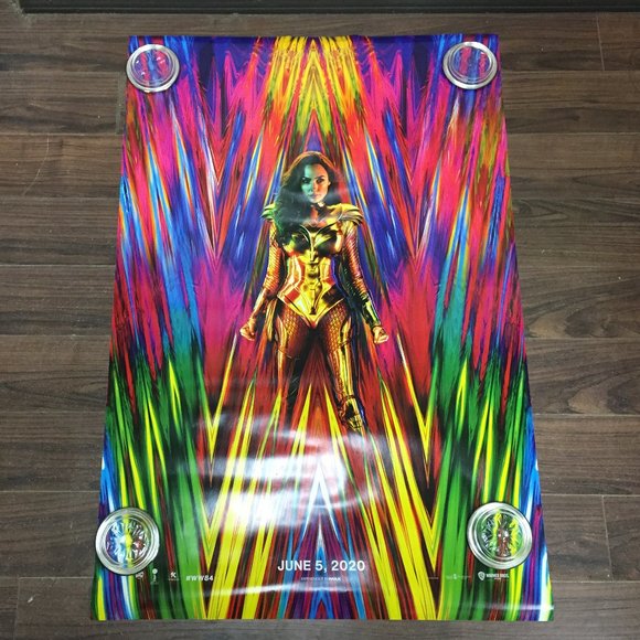 WONDER WOMAN 1984 27"x40" Authentic Theatre Movie Poster 2020 Advance DS Canada - Picture 1 of 16